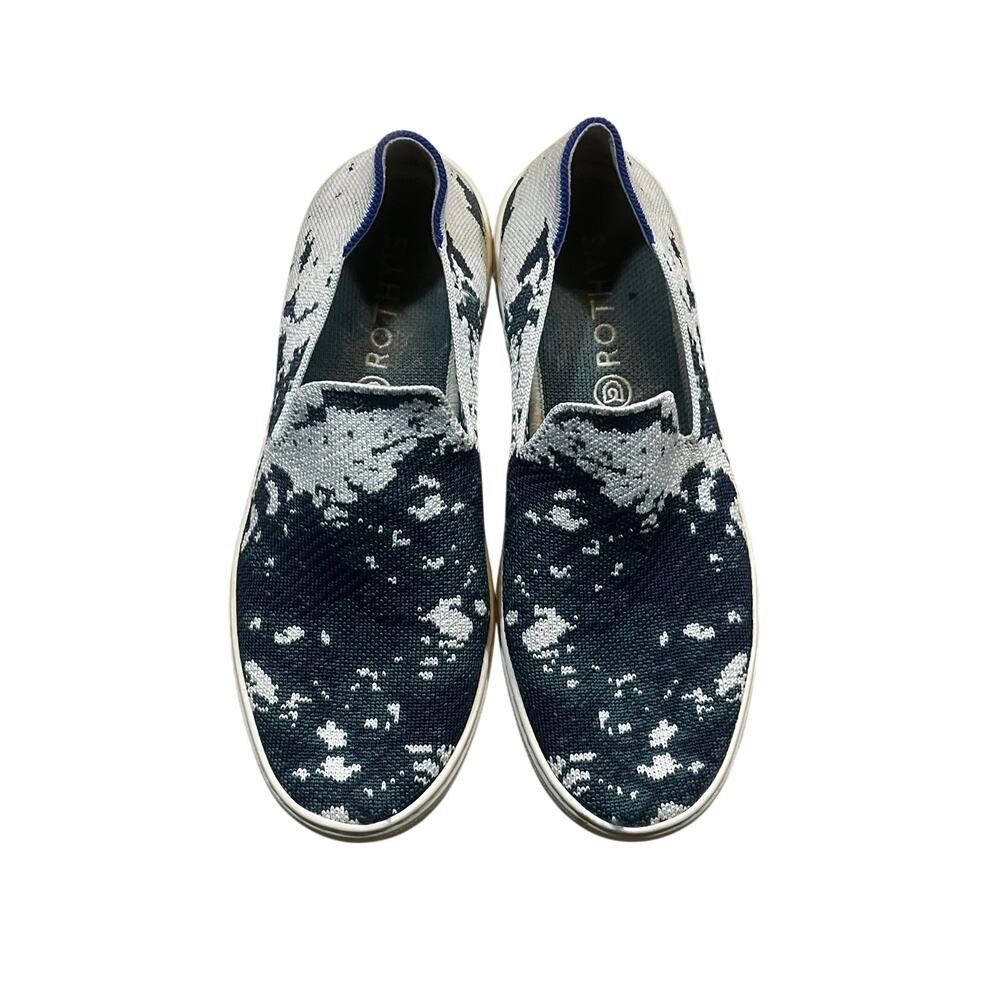 Rothy's Retired SHIBORI Sneaker In Ocean Iris X The Original Women Size 9